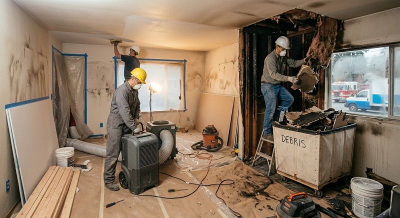 Commercial Fire Damage Repair in Scottsdale, AZ