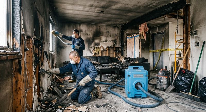 Commercial Fire Damage Repair in Scottsdale, AZ
