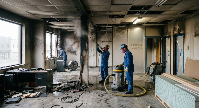 Commercial Fire Mitigation in Fort Mill, SC