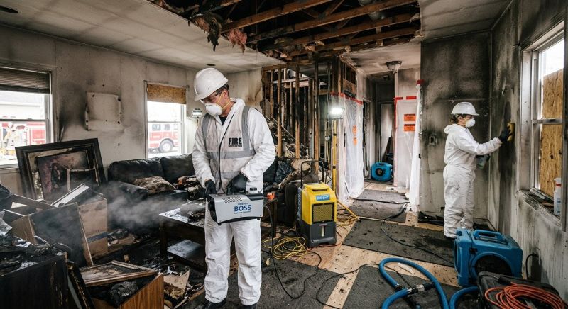 Commercial Fire Restoration in Santa Rosa, CA
