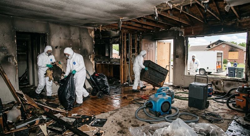 Commercial Fire Restoration in Santa Rosa, CA