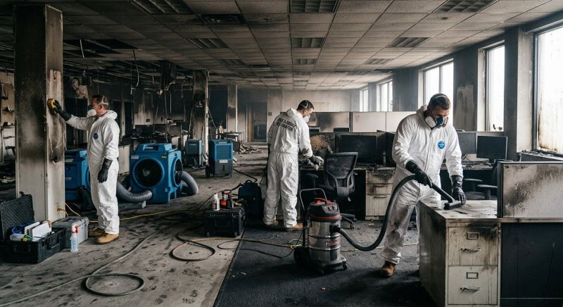 Commercial Smoke Restoration in Sonoma County, CA