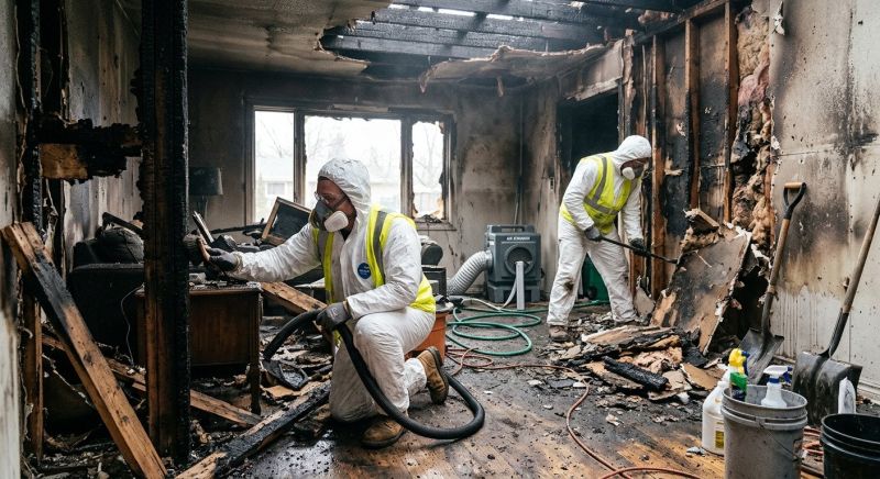 Fire Damage Cleaning in Scottsdale, AZ
