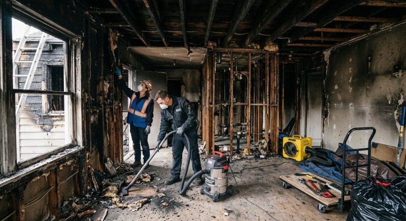 Fire Damage Cleaning in Napa, CA