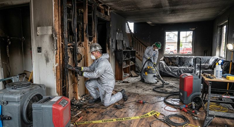 Fire Damage Cleanup in Santa Rosa, CA