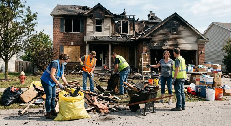 Fire Damage Cleanup in Santa Rosa, CA