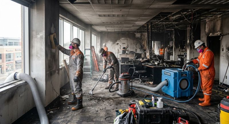 Fire Damage Cleanup in Marin County, CA