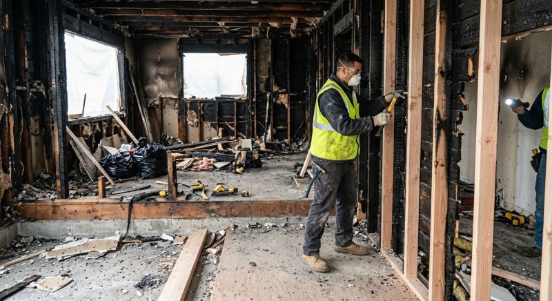 Fire Damage Repair in Chandler, AZ