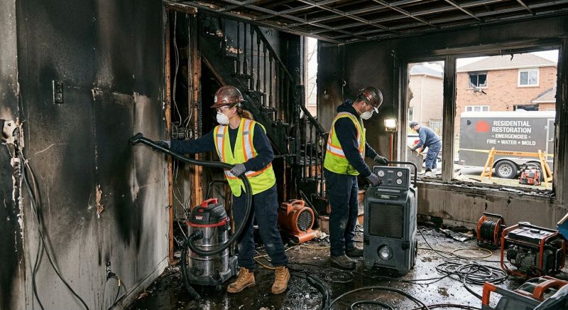 Residential Fire Restoration in Santa Rosa, CA