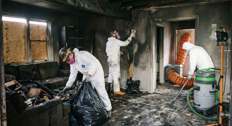 Residential Fire Restoration in Marin County, CA