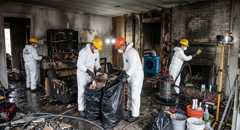 Residential Fire Restoration in Marin County, CA