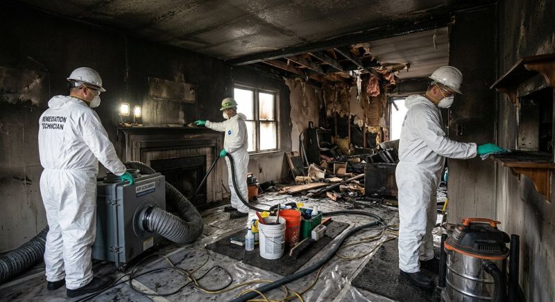 Residential Fire Restoration in Sonoma County, CA