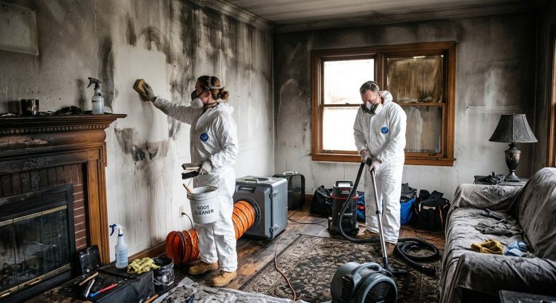 Smoke Damage Restoration in Gilbert, AZ