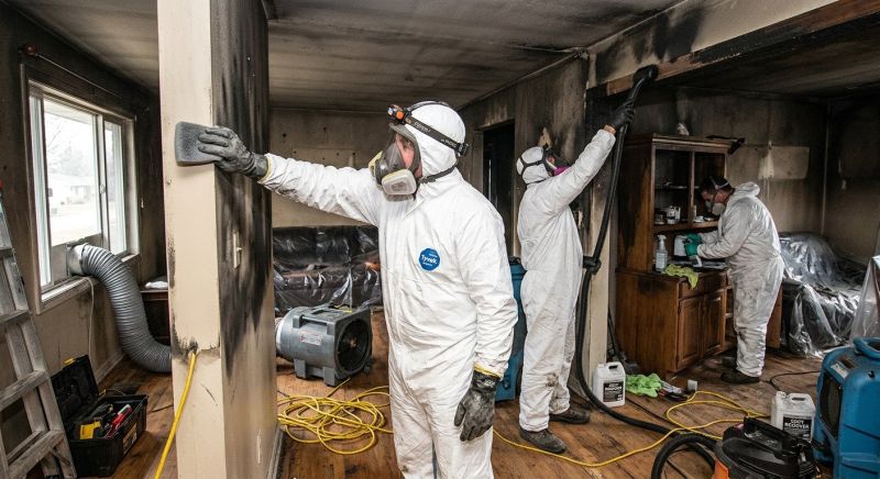 Soot Cleaning in Marin County, CA