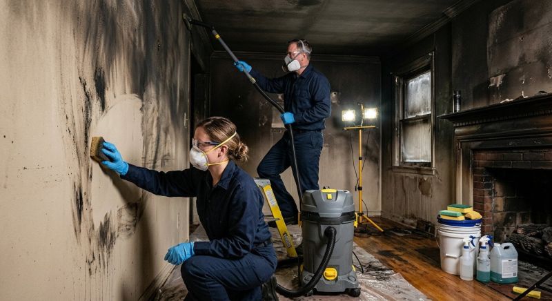 Soot Cleaning in Marin County, CA
