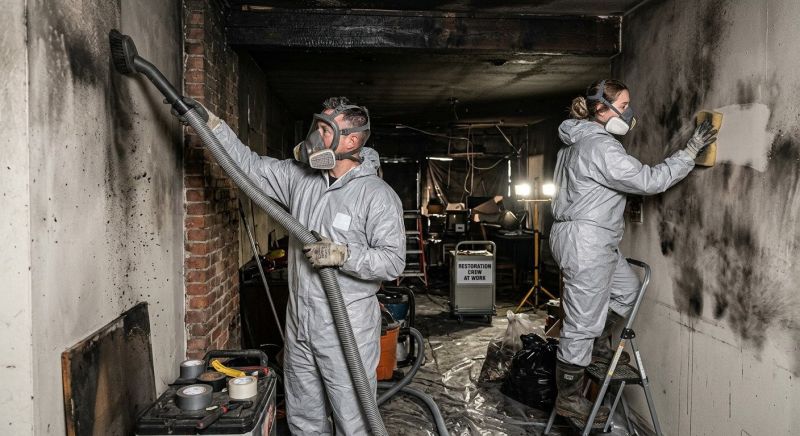 Soot Cleanup Service in Sonoma County, CA