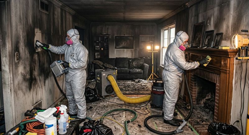 Soot Damage Cleanup in Napa, CA