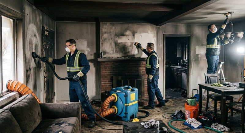 Soot Restoration Service in Napa, CA