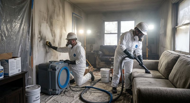 Soot Damage Cleanup in Fort Mill, SC